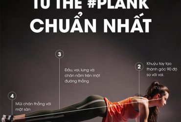 Hướng dẫn tư thế tập plank chuẩn nhất