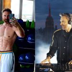 DJ david Guetta khoe cơ bụng 6 múi ở tuổi 53